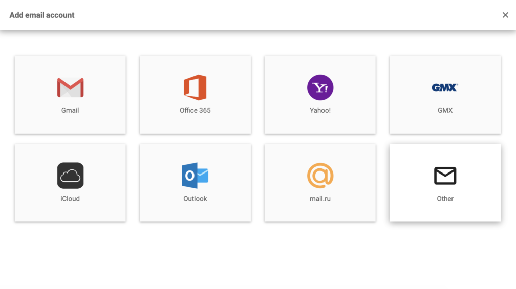 LiveAgent e-mail fiók beállítási lehetőségek